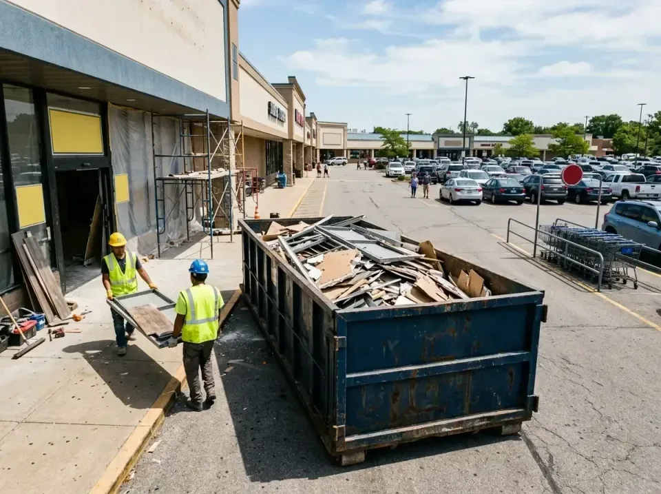 retail-store-renovation-debris-003 — frequently asked questions, Roll-off Dumpster Rentals in Coal Grove, OH